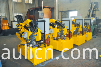 Q08-100 Rottami idraulici automatici per rottami idraulici di fabbrica Shear di alluminio